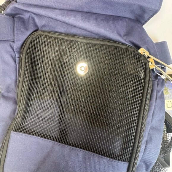 Zuca NEW Pet Carrier Bag Insert Travel Sport Blue Fabric Pockets Lightweight - Picture 11 of 16